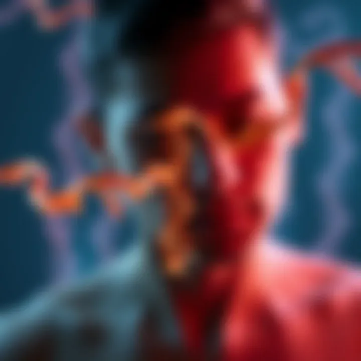 Diagram showcasing disorders associated with X-linked genes