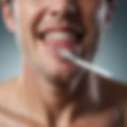 Conceptual illustration depicting the link between oral health and systemic disease.