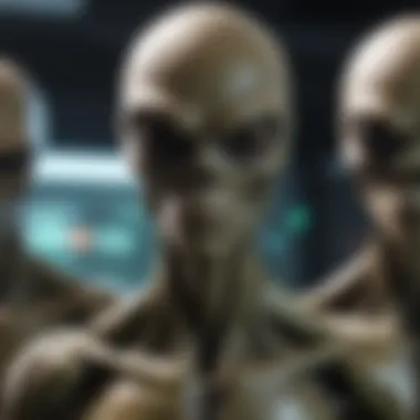Characteristics of RH Aliens Diagram illustrating the characteristics of RH aliens