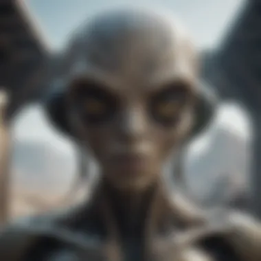 Extraterrestrial Life Forms Concept Scientific conceptualization of extraterrestrial life forms