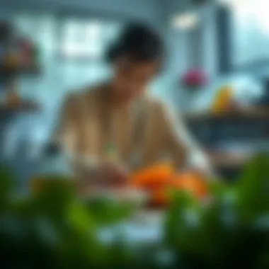 Illustration showcasing benefits of alternate day fasting