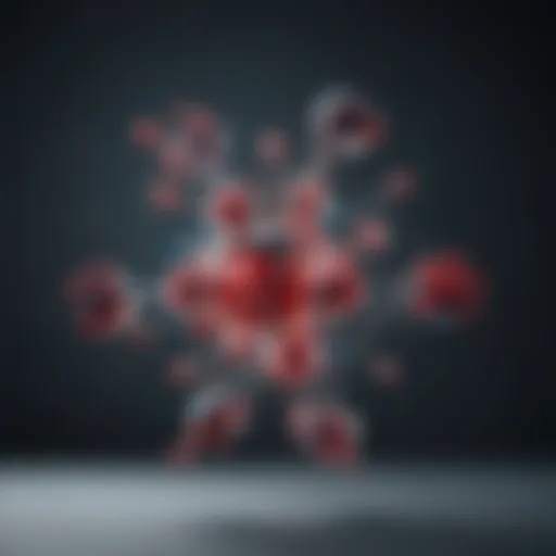 Illustration of the molecular structure of Donanemab