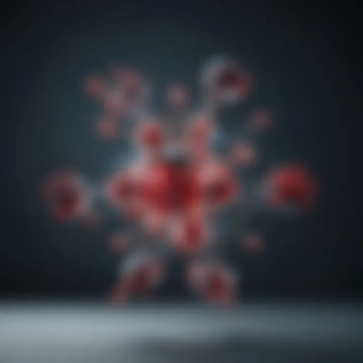 Illustration of the molecular structure of Donanemab