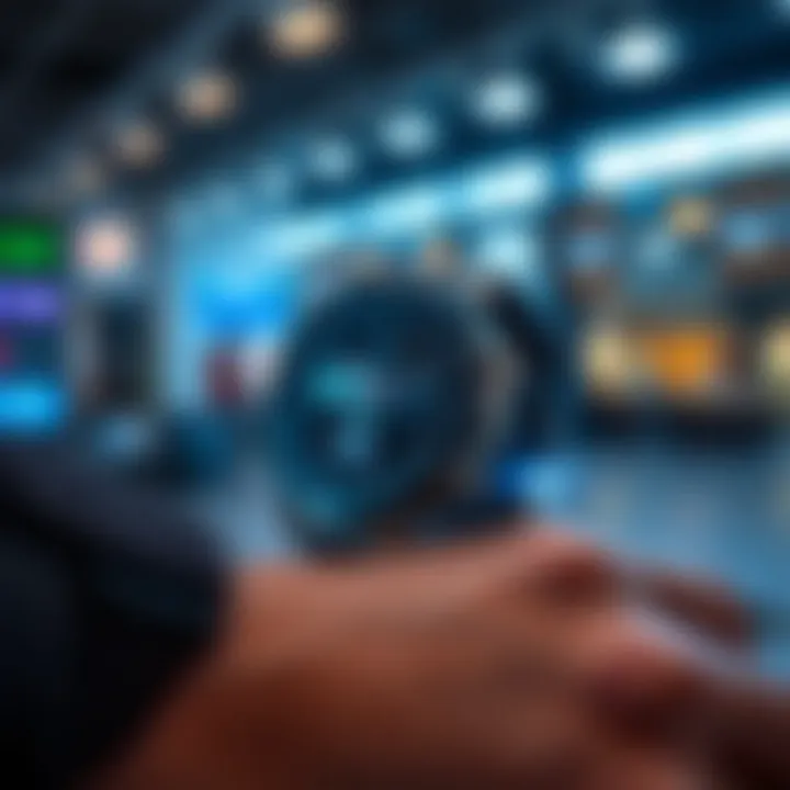 The Future of Wearable Smart Technology A futuristic concept of smart watch technology