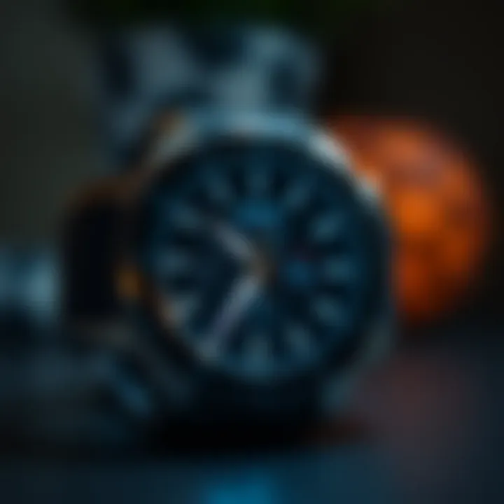 The Evolution of Smart Watches An innovative smart watch showcasing advanced technology