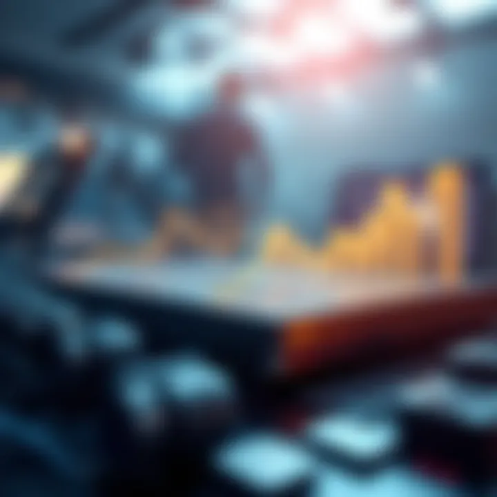 Visual representation of financial modeling