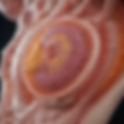 Illustration of gastric motility mechanisms