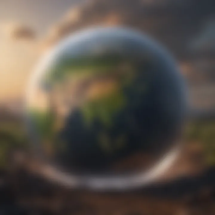 Global greenhouse gas emissions distribution by country