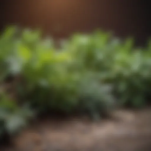 A selection of herbs known for their anti-inflammatory properties.
