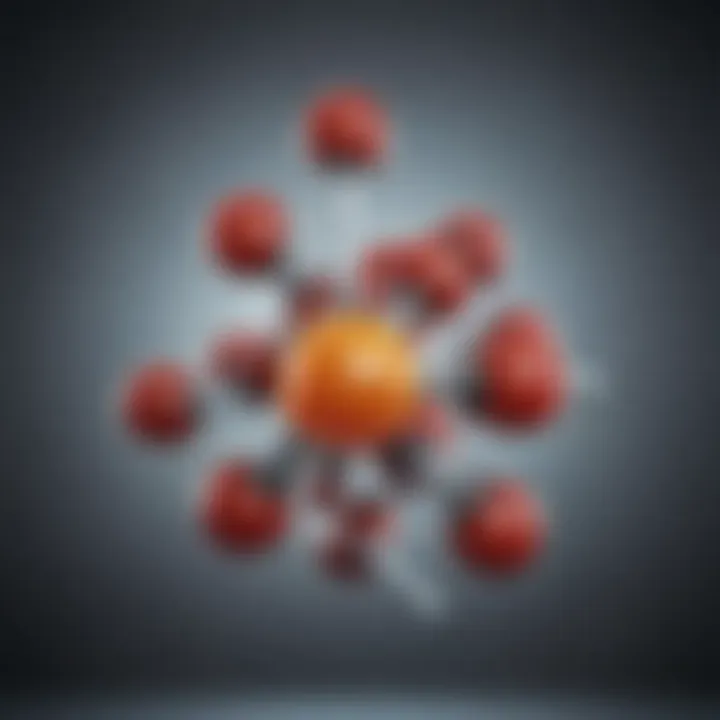 A visual representation of HGH molecular structure