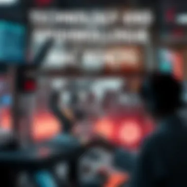 Technology and Epidemiological Practices Infographic showcasing technological advancements in epidemiology