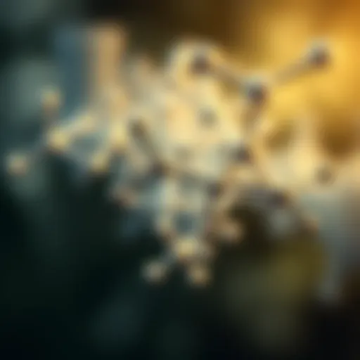 Chemical structure of Homopropargylglycine showcasing its unique molecular composition