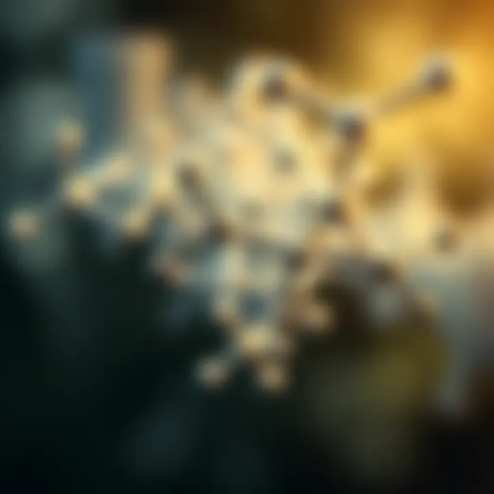 Chemical structure of Homopropargylglycine showcasing its unique molecular composition