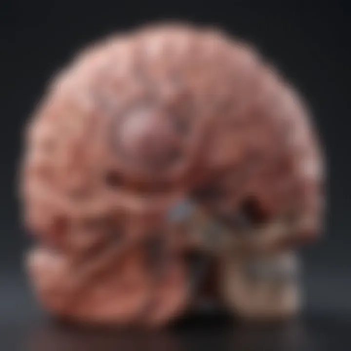Diagram showing the pathophysiological mechanisms of hypertensive encephalopathy