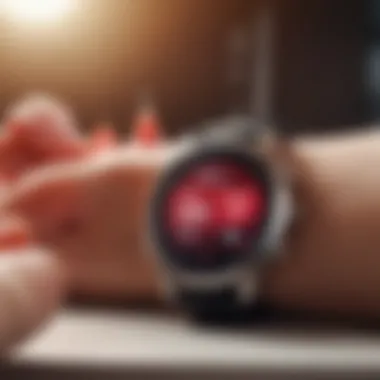 Impact of Blood Oxygen Monitoring on Personal Health Graph demonstrating the impact of blood oxygen monitoring on personal health