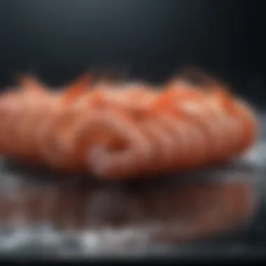 Nutritional Benefits of Shrimp Nutritional chart highlighting shrimp benefits