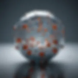 Molecular structure of liquid silica gel