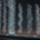 Illustration of DNA extraction techniques