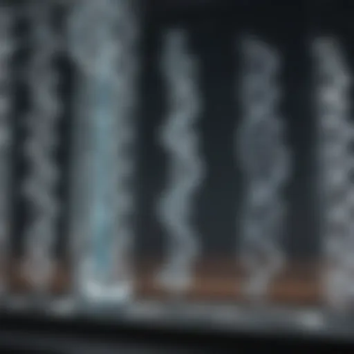 Illustration of DNA extraction techniques