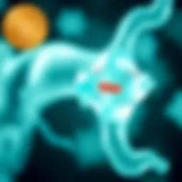 Diagram illustrating monoclonal antibody binding to canine antigens