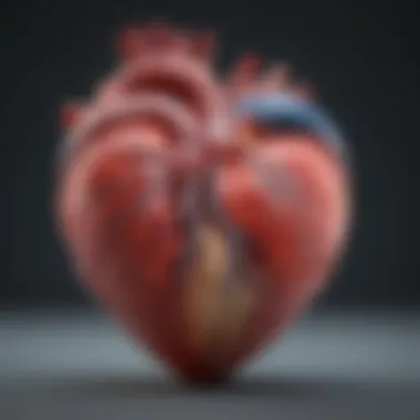 Chart showing mortality rates from heart disease across regions