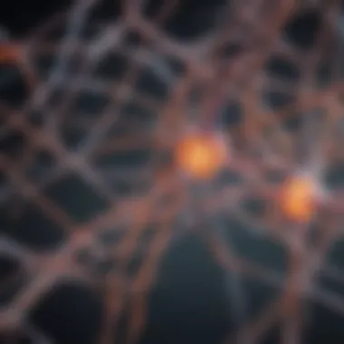 Diagram illustrating the formation of neurofibrillary tangles