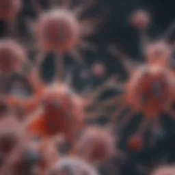 Conceptual illustration of neuroimmunological interactions