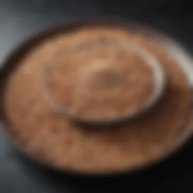 A plate showcasing whole grains and legumes as nutritious staples