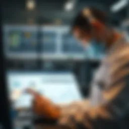 A researcher analyzing data from an observational study