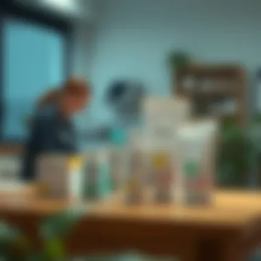 Illustration of personalized health plans offered by Biote