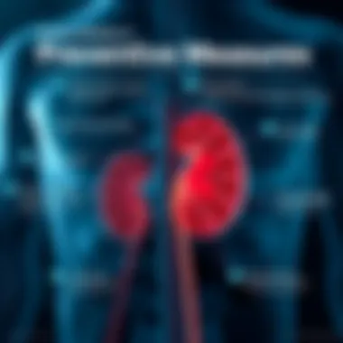 Preventive Measures for Kidney Health An infographic on preventive measures for kidney health in diabetics