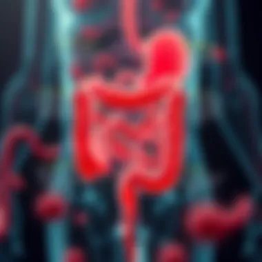 Benefits of Probiotics for Inflammatory Bowel Disease Diagram illustrating the benefits of probiotics for inflammatory bowel diseases