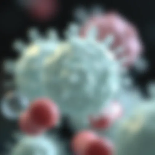 Microscopic view of antibiotic-resistant bacteria