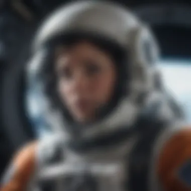 Astronaut Engaging in Spacecraft Operations Astronaut working on a spacecraft