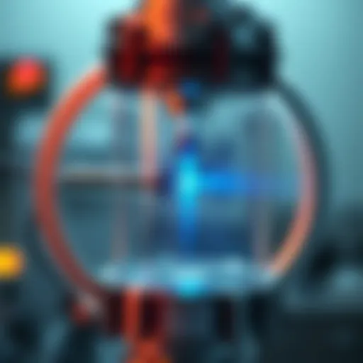 Schematic Representation of Spectrometer Functionality Schematic of a spectrometer showing light path and wavelength measurement
