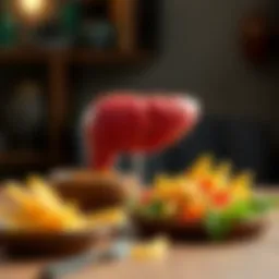 Healthy meal options for fatty liver management