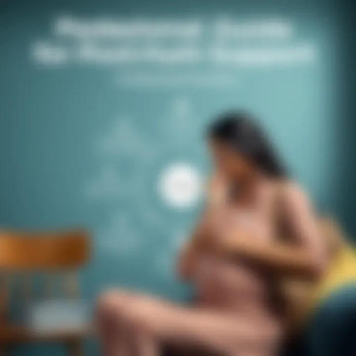 Professional Guidance for Postpartum Support Diagram of professional guidance options for postpartum support