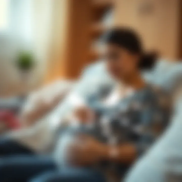 Support Networks for New Mothers Visual representation of support networks for new mothers