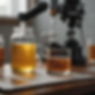 Urine Analysis Testing Procedures Diagram showcasing urine analysis testing procedures