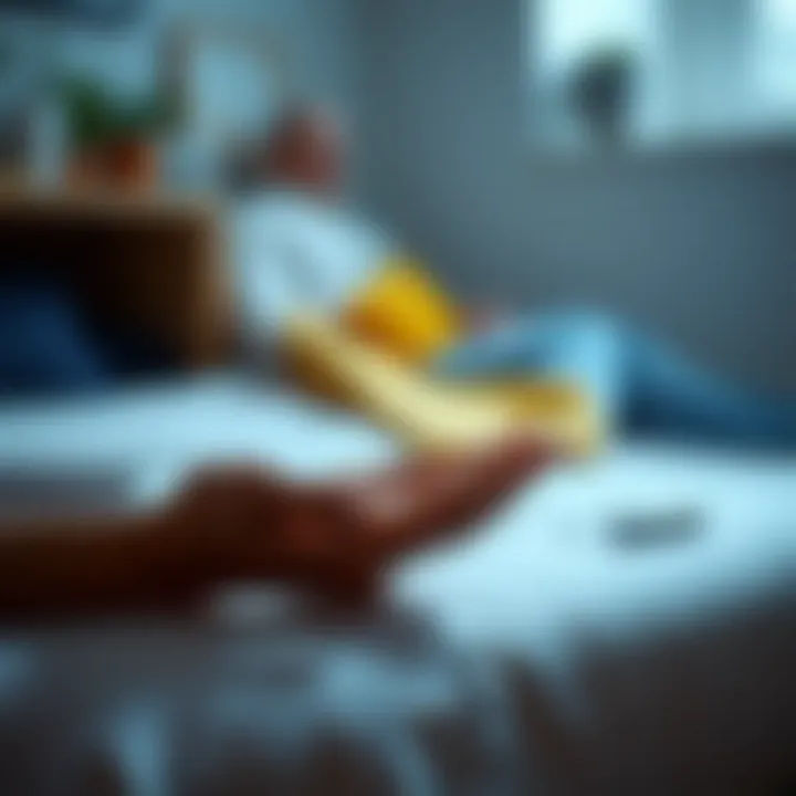 Visual representation of lifestyle changes impacting diabetes management