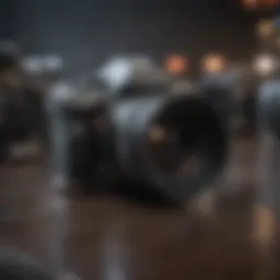 An array of different camera types showcasing their unique designs and features