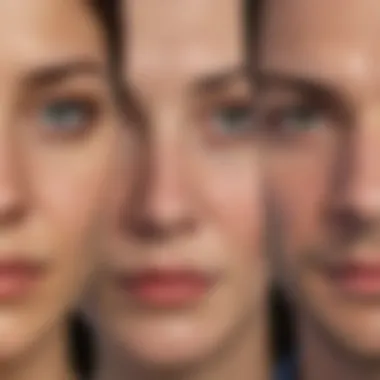 Cultural Variations in Expressiveness A graphic illustrating cultural differences in facial expressiveness.