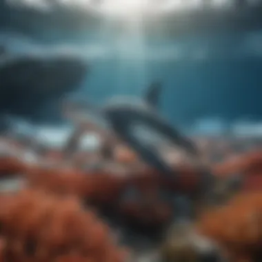 Diverse Marine Life in Antarctic Waters Diverse marine life in Antarctic waters