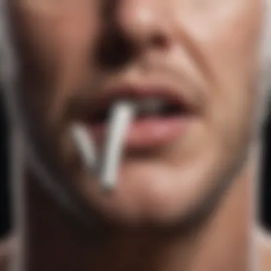Impact of Smoking on Endocrine Health Infographic showing the effects of smoking on endocrine health