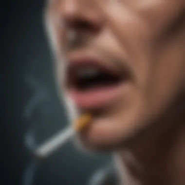 Correlation Between Smoking and Thyroid Disorders Graph depicting the correlation between smoking and thyroid disorders