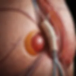 Diagram depicting the relationship between bladder cancer and hypertension.