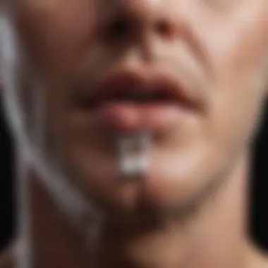 Risk Factors of Esophageal Cancer Infographic detailing risk factors associated with esophageal cancer in smokers