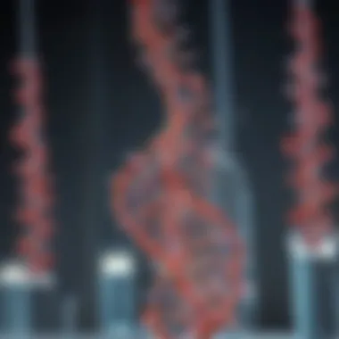 mRNA Technology in Vaccine Development Conceptual illustration of mRNA technology in vaccine development