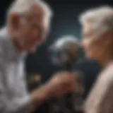 Robotic assistant providing companionship to an elderly individual
