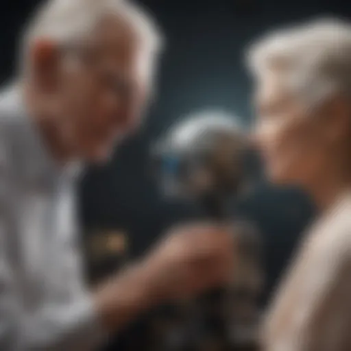 Robotic assistant providing companionship to an elderly individual